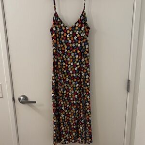 Reformation Floral Maxi Dress with Slit